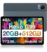 DOOGEE Tablet T35 de 11 polegadas com teclado, Helio G99 Android
